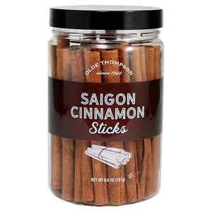 Olde Thompson Saigon bastoncini di cannella 6,6 oz aroma ricco Kosher sapore fresco più profondo - Foto 1 di 2