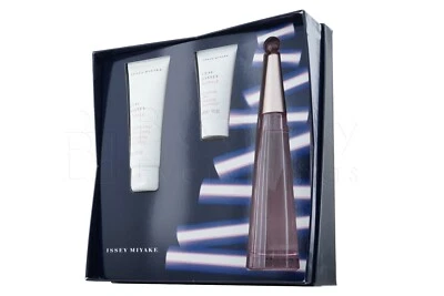 Issey Miyake L'Eau D'Issey Florale Juego de 3 piezas 3 oz EDT + 2,5 oz B/L + 1 oz S/G Nuevo en caja Foto 1 de 3