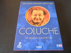 COFFRET 3 DVD "COLUCHE : SES PLUS GRANDS SKETCHES" - Picture 1 of 2