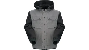 Nueva Chaqueta Jayrod Z1R 28400199 - Gris/Negro - 2XL/Algodón polar cremallera capucha - Imagen 1 de 2