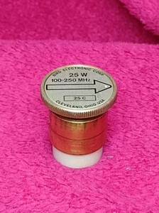 Bird Thruline Wattmeter Element Slug Plug-In Element 25C - 25W - 100-250MHz - Zdjęcie 1 z 1
