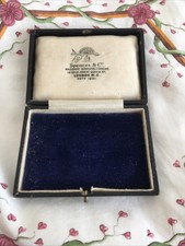 Antique Spencer & Co. Masonic Manufacturers London Jewellery Freemason Medal Box
