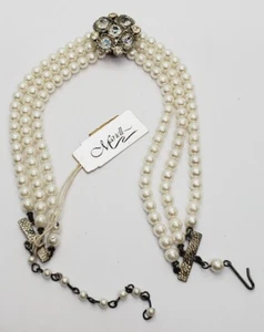 Amazing Vintage Estate Find Mariell Necklace With Original Tag(100) - Picture 1 of 10