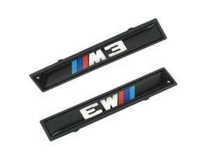Genuine BMW Left AND Right M3 Emblem For Door Molding Set NEW 51132251381 - Picture 1 of 1