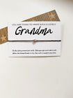 New Grandparents Wish String Announcement Grandma Grandad Gift Box Nanny Card