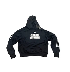 New NWT South Dakota Coyotes Adidas Men's Pullover Hoodie Sweatshirt XXL 2XL - Picture 1 of 2