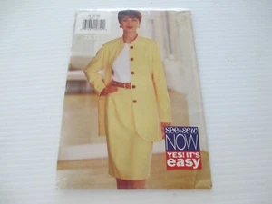 CHAQUETA Y FALDA SEE & SEW 3833, TALLA 14-18-18, NOS SIN CORTAR - Imagen 1 de 2