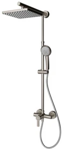 Schulte DuschMaster Rain D9621 Duschsystem Regendusche Brauseset Edelstahloptik - Bild 1 von 1