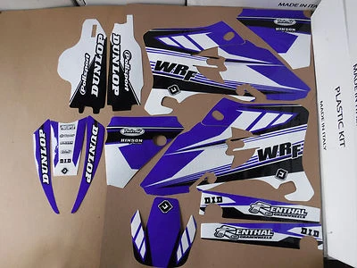 FLU DESIGNS PTS3 TEAM GRAPHICS YAMAHA WR250F WR450F 2005 2006 - Imagem 1 de 2