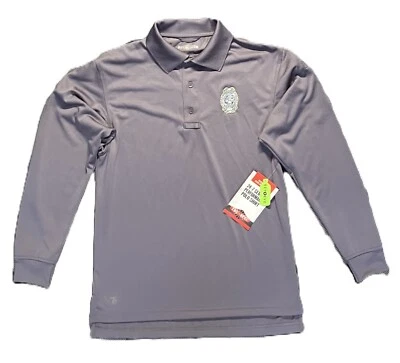 TRU – SPEC 24–7 Series Original Performance Polo Shirt Men’s Small Grey Police - Image 1 of 4