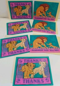 Vintage Hallmark Disney Lion King Stationary Thank You Cards, Party Invitations - Picture 1 of 12