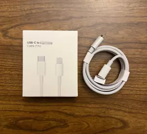 Original USB-C Charger Cable Charging Cord For iPhone 6 7 8 10 11 12 13 pro Max - Picture 1 of 5