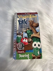 VeggieTales Lyle The Kindly Viking, Ballad Of Little Joe, Snoodles Tale 3 VHS - Imagen 1 de 3