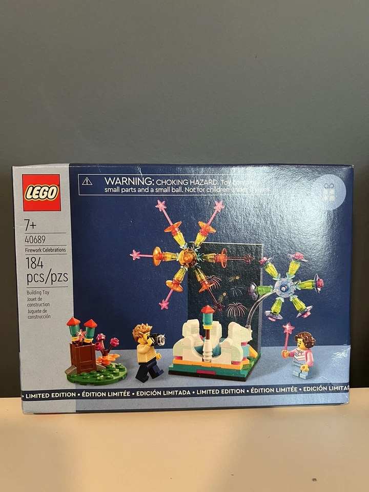 Набор LEGO Firework Celebrations GWP 40689 новый в заводской упаковке 4 июля 2024 года - Изображение 1 из 1