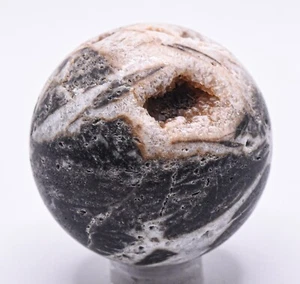 40mm Sphalerite Druzy Geode Sphere Spakrling Natural Crystal Mineral Ball China - Picture 1 of 6