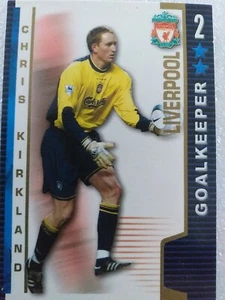 (-0-) CHRIS KIRKLAND Shoot Out 2004 -2005 -Trading Card - LIVERPOOL NEAR MINT - Picture 1 of 1