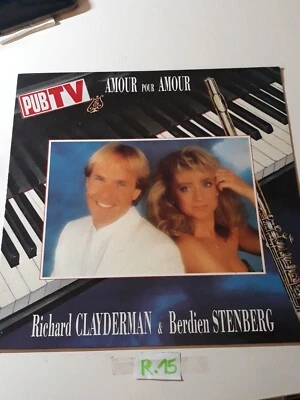 amour pour amour richard clayderman berdien stenberg - disque vinyle 33 tours - Photo 1/3