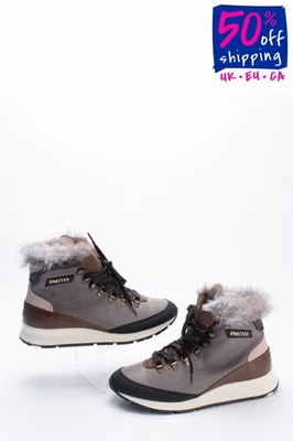 RRP€260 PHILIPPE MODEL Leather Hiking Style Boots EU 38 UK 5.5 US 8 HANDMADE  - Изображение 1 из 4