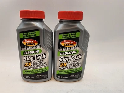 Bar's Leaks 1194, 2 Pack, Radiator Coolant Stop Leak, 6oz, 2XConcentrate Sealer  - Image 1 of 2