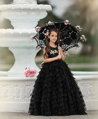  Vestido Dollcake Couture Negro Espina Talla 6 Nuevo con Etiquetas Foto 1 de 4