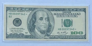 2006 US $100 One Hundred Dollar Bill 320k Low Run Star ✯ Note (Low Serial Number - Picture 1 of 2