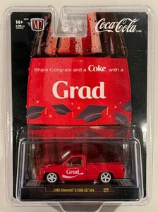 M2 Machines 1992 Chevy C1500 SS 454 "Share a Coke with a GRAD" A58 25-14 NEU - Bild 1 von 1