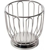 Alessi 370 Servierkorb Rund Edelstahl portaagrumi - Immagine 1 di 1