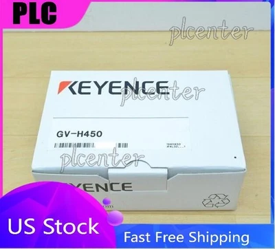 NEW KEYENCE GV-H450 LASER SENSOR HEAD JAPAN - Image 1 of 4