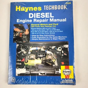 Manual de reparación de motor diésel Haynes Techbook 10330 GM y Ford camionetas autos furgonetas nuevo - Imagen 1 de 2