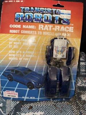 Robot transistor vintage Rat Race fundido a presión NRFP Foto 1 de 2