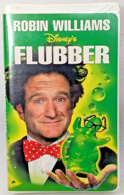 Disney's Flubber Robin Williams (VHS, 1998, Clamshell) - Image 1 of 4