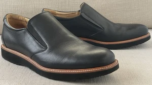 Samuel Hubbard Sz 12 M Frequent Traveler Black Slip On Shoes - Picture 1 of 11