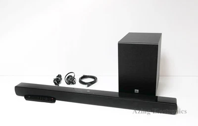 JBL Cinema SB170 2.1 Channel Soundbar With Wireless Subwoofer JBLSB170BLKAM - Image 1 of 4