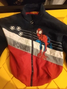 *BOYS SPIDERMAN JACKET 4T 648 - Picture 1 of 6