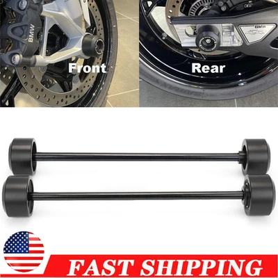 Protector deslizante de choque de horquilla de rueda de eje trasero delantero para BMW S1000RR M1000RR 2022-2024 Foto 1 de 4