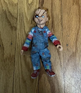 NECA 5” Childs Play Ultimate Horror Series Chucky Película Figura Muñeca Retirada - Imagen 1 de 14