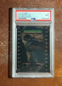1994 Studio Ken Griffey Jr. Editor's Choice🎥 PSA 9🚨MINT💎Rare⭐️TOUGH GRADE🔥 - Picture 1 of 2