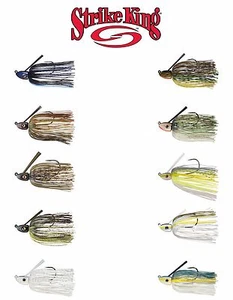 Strike King Tour Grade Swim Jig - Select Size/Color(s) - Picture 1 of 11