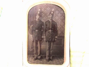 Set of CIVIL WAR NEW YORK SOLDIERS TIN TYPE - Picture 1 of 1