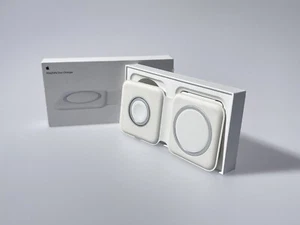 Apple MagSafe Duo Kabellos Magnetisches Ladegerät - Weiß, 20W MwSt. #C656 - Bild 1 von 5