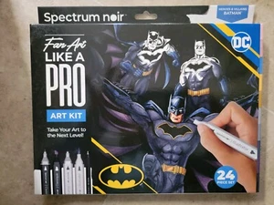 Spectrum Noir Fan Art Like A Pro Art Kit- Heros And Villains BATMAN - Picture 1 of 2