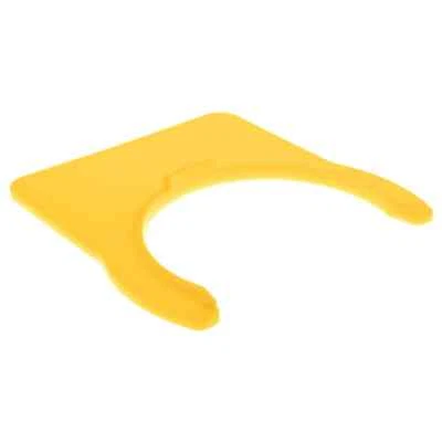 25 Pack Accupro CAT40 V-Flange Reusable Tool Holder ID Tags, 2.9"x 2.75"