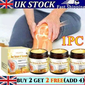 Bee-Venom&Turmeric Joint-Bone Healing-Arthritis Pain Relief Care Cream 60g - Picture 1 of 9