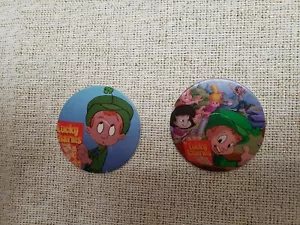 1995 POGS Glücksbringer von General Mills 2 Kappen (#7, #10) - Bild 1 von 2