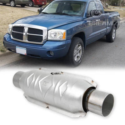 Convertidor catalítico de entrada y salida de 2,5" para Dodge Dakota 1997-2011 3,9 L V6 V8 Foto 1 de 4