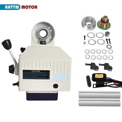 US SHIP】BJS-235 Milling Machine Power Feed Y-Axis 110V 650 in-lb Torque 0-210RPM - Image 1 of 4