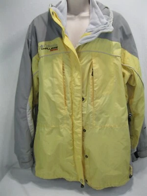 Chaqueta Columbia Challenger Series para mujer pequeña amarilla exterior Foto 1 de 4