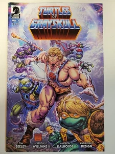 Turtles Of Grayskull #1 Dark Horse serie 2024 TMNT MOTU 9,4 casi como nuevo - Imagen 1 de 2