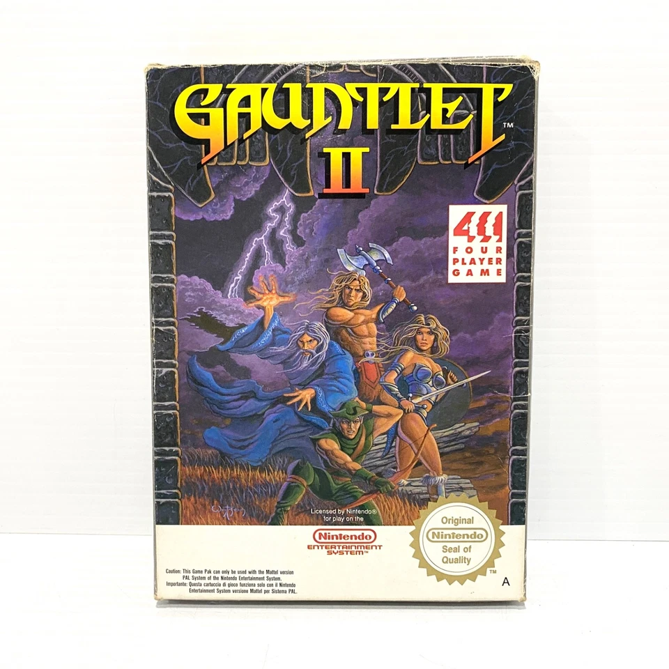 Gauntlet II + Box & Manual - Nintendo NES - Tested & Working - Free Postage - Image 1 of 4