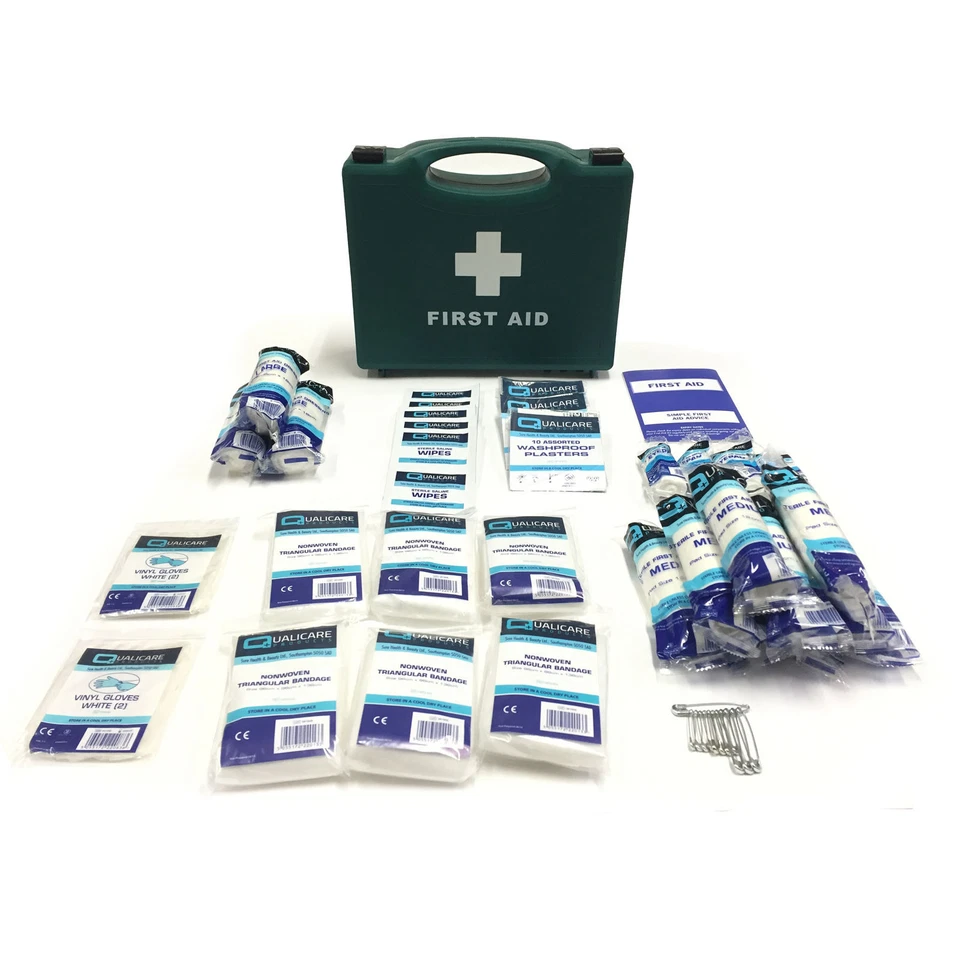 QUALICARE 20 PERSON EMERGENCY MEDICAL HOME WORK SHOP HSE APPROVED QUALITY FIRST AID KIT
